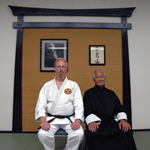 Dye Sensei and Grandmaster Wong Long Ching